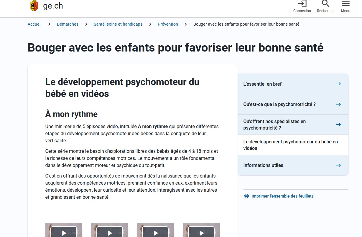 Bouger avec les enfants pour favoriser leur bonne santé