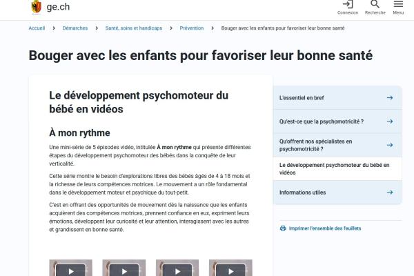 Bouger avec les enfants pour favoriser leur bonne santé